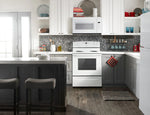 Amana White Freestanding Electric Range (4.8 Cu. Ft.) - YACR4503SFW