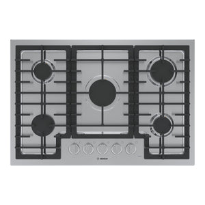 Bosch Stainless Steel 30" 500 Series Gas Cooktop - NGM5059UC