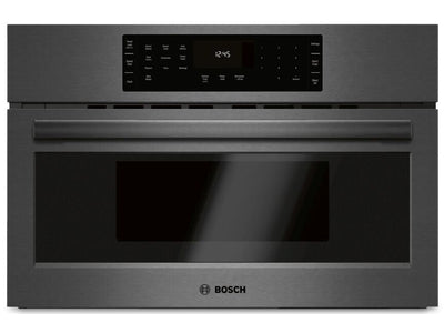 Bosch Black Stainless Steel 800 Series 30-Inch Built-In Convection Speed Microwave Oven (1.6 Cu.Ft) - HMC80242UC