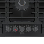 Bosch Black 30" 800 Series Gas Cooktop - NGM8049UC