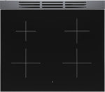 Bosch Stainless Steel 30" Industrial-Style Electric Induction Range (3.9 cu. ft.) - HIS8055C