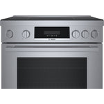 Bosch Stainless Steel 30" Industrial-Style Electric Induction Range (3.9 cu. ft.) - HIS8055C