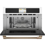 Café™ Matte White Smart 30" Five-in-One Oven with 120V Advantium® Technology (1.7 Cu. Ft.) - CSB913P4NW2