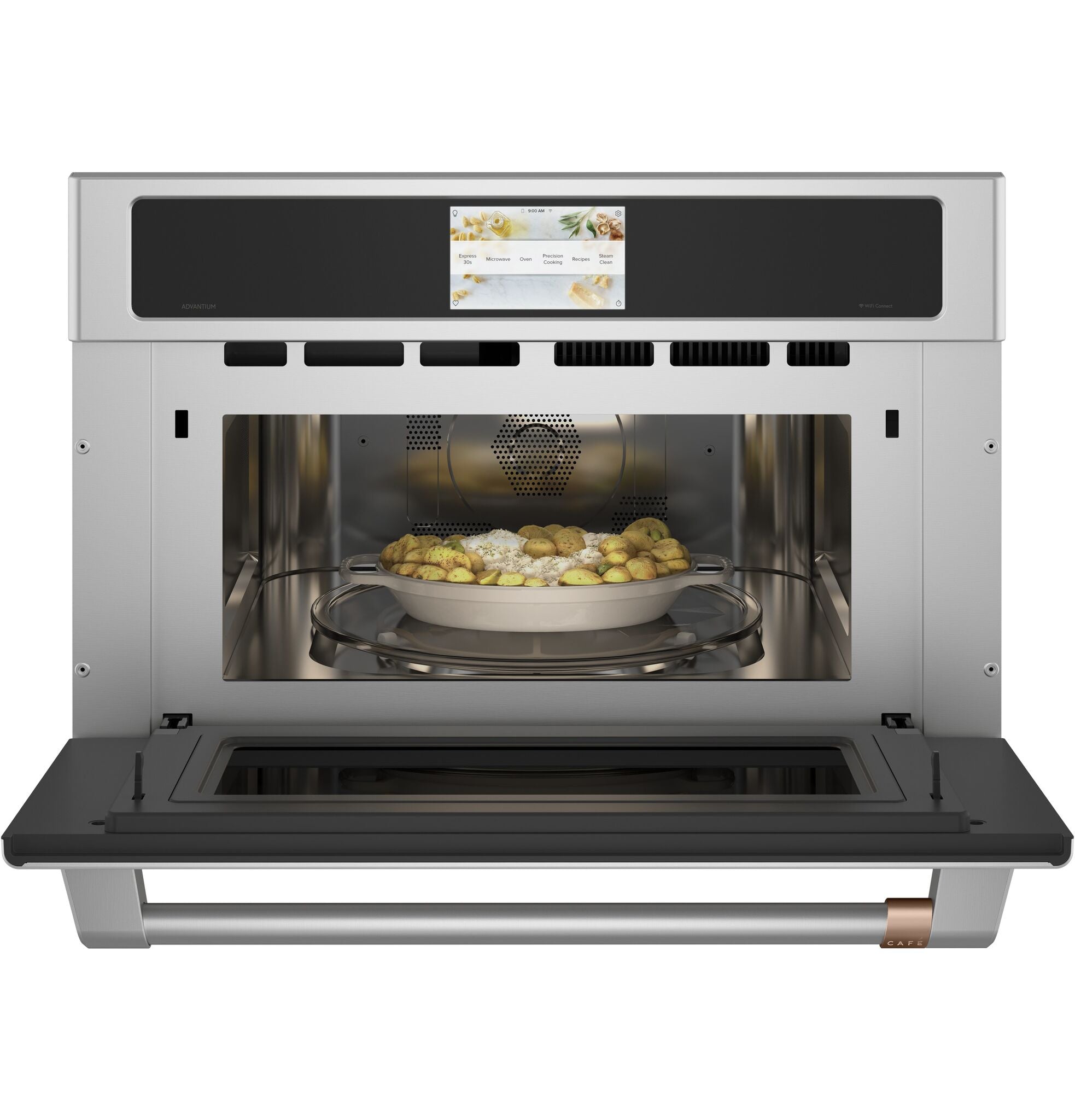 Café™ Stainless Steel Smart 30" Five-in-One Oven with 120V Advantium® Technology (1.7 Cu.Ft.) - CSB913P2NS1
