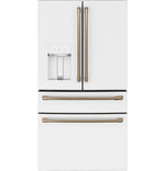 Café Matte White Smart Counter-Depth 4-Door French-Door Refrigerator (22.3 Cu.Ft.) - CXE22DP4PW2