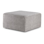 Celeste Square Ottoman - Grey