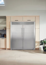 Electrolux 84" Stainless Steel Louvered Double Trim Kit - TRMKTSS2LV84 - 912000497