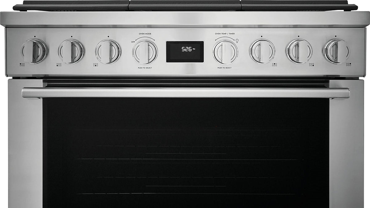Electrolux Stainless Steel Freestanding Dual-Fuel Range (4.4 Cu. Ft.) - ECFD3668AS