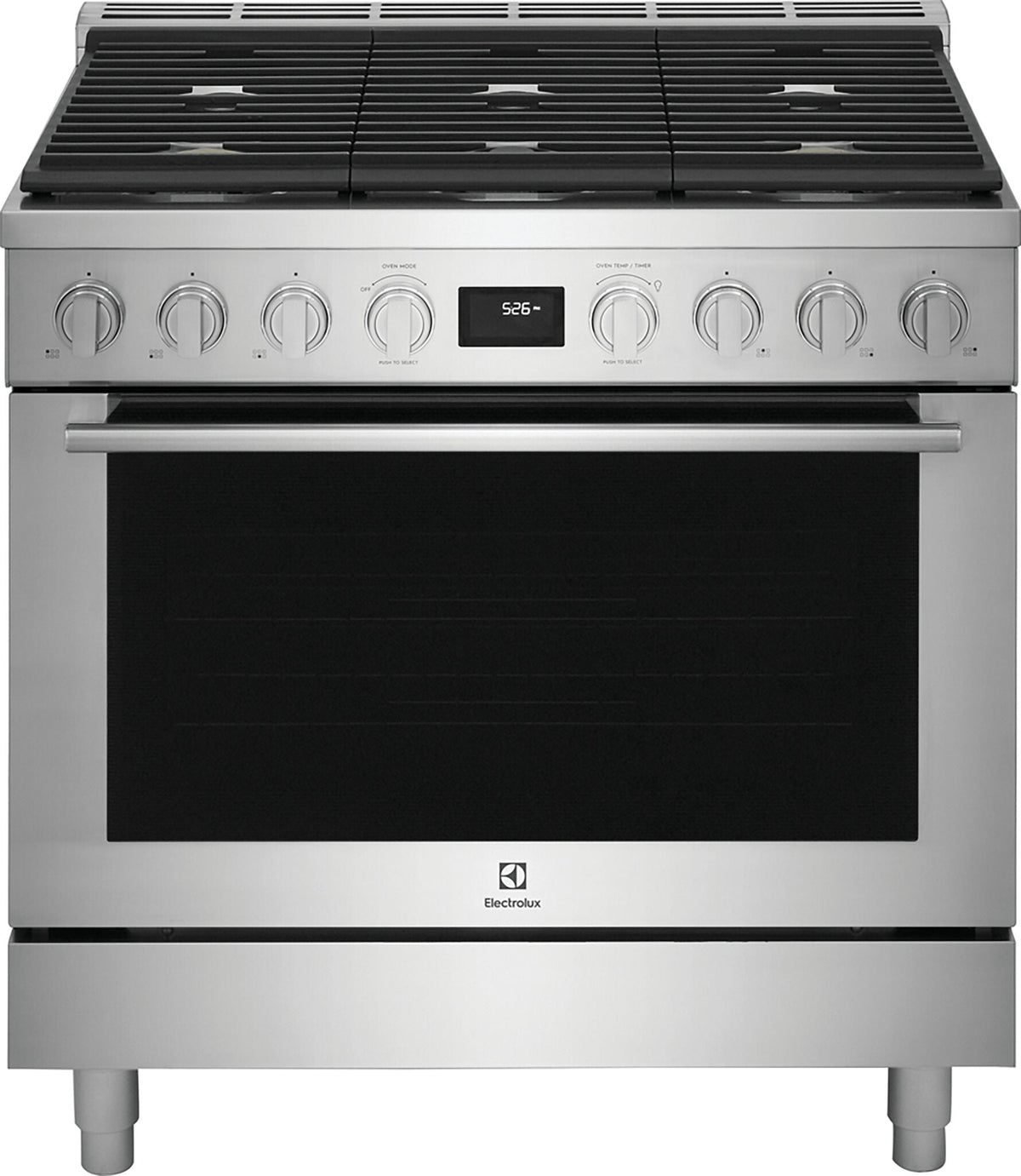 Electrolux Stainless Steel Freestanding Dual-Fuel Range (4.4 Cu. Ft.) - ECFD3668AS