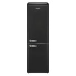 Epic 24" Black Retro Bottom Mount Frost Free Refrigerator (11.0 cu. ft.) - ERFF111BL
