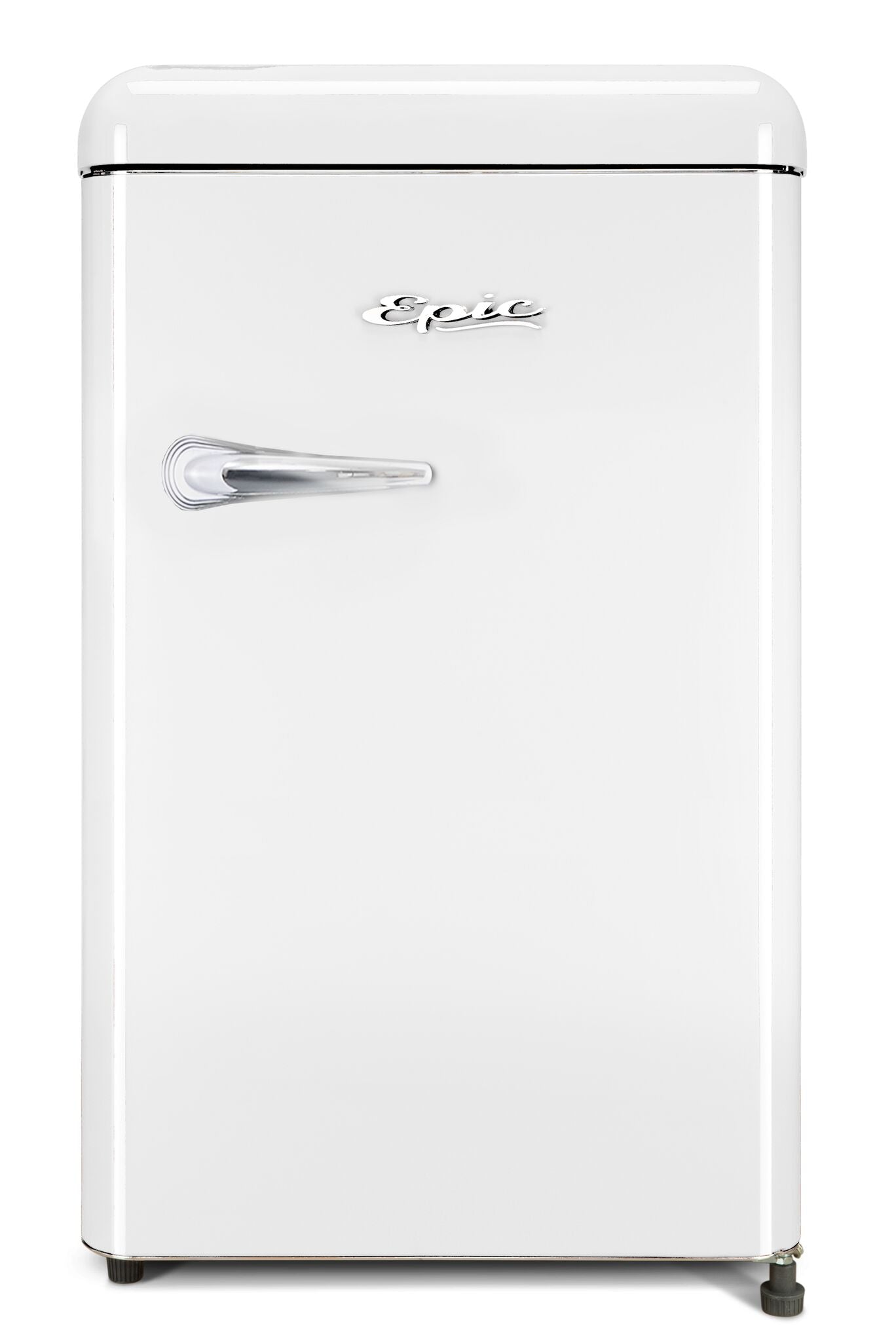 Epic White Retro Compact Refrigerator (4.3 Cu.Ft.) - ECRR43W