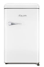 Epic White Retro Compact Refrigerator (4.3 Cu.Ft.) - ECRR43W