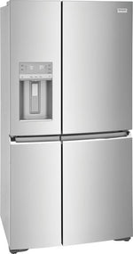 Frigidaire Gallery 36" Smudge-Proof® Stainless Steel Counter-Depth 4-Door Refrigerator (21.5 cu. ft.) - GRQC2255BF