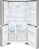 Frigidaire Gallery 36" Smudge-Proof® Stainless Steel Counter-Depth 4-Door Refrigerator (21.5 cu. ft.) - GRQC2255BF