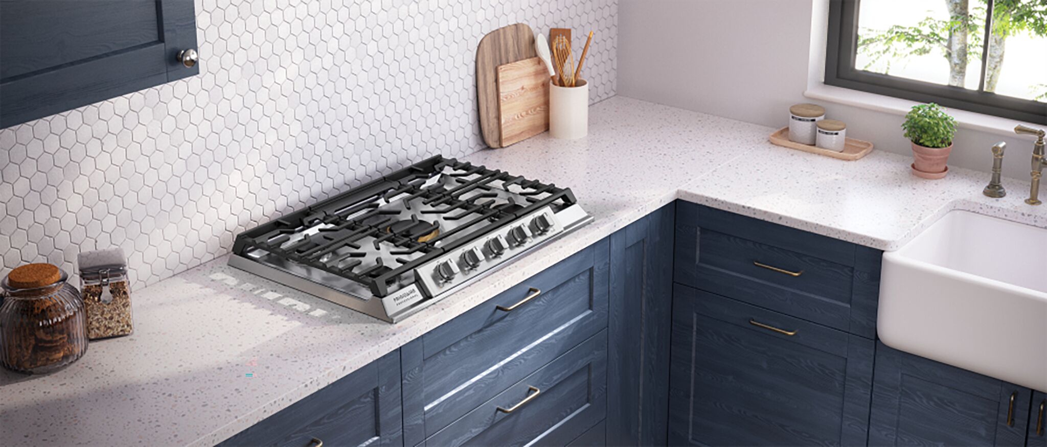 Frigidaire Professional Stainless Steel 30" Gas Cooktop - PCCG3080AS