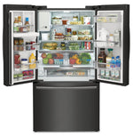 Frigidaire Gallery Black Stainless Steel 36" Counter-Depth French Door Refrigerator (22.6 Cu. Ft.) - GRFC2353AD