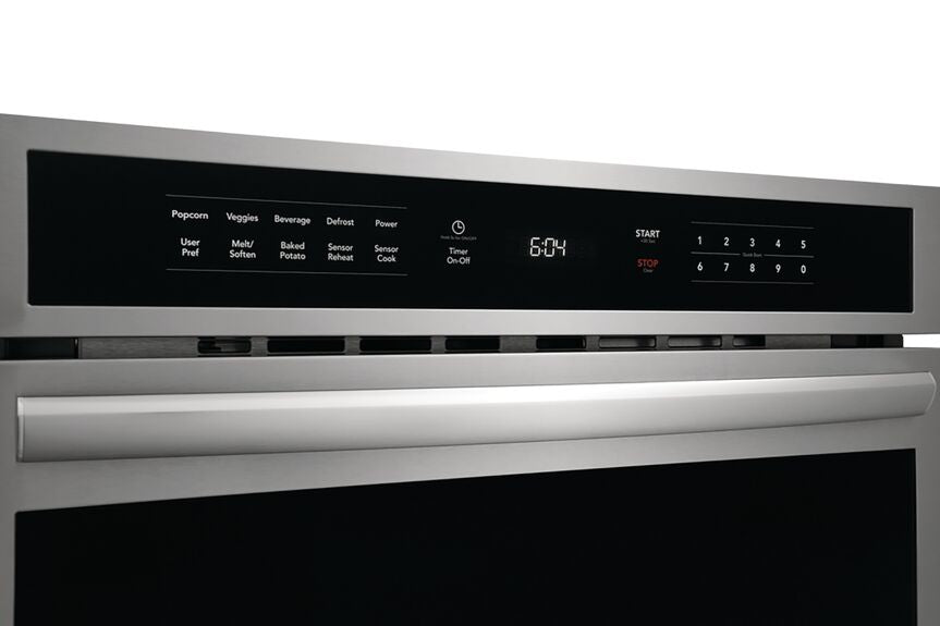 Frigidaire Gallery Stainless Steel 30" Built-In Microwave Oven with Drop-Down Door (1.6 Cu. Ft.) - GMBD3068AF