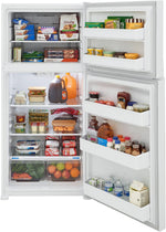 Frigidaire White Top-Freezer Refrigerator (20 Cu. Ft.) - FFHT2022AW