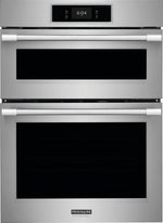Frigidaire Professional 30" Smudge-Proof Stainless Steel Combination Wall Oven and Microwave with Total Convection and Air Fry (5.3 cu. ft.) - PCWM3080AF