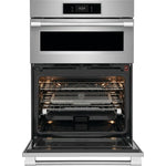 Frigidaire Professional 30" Smudge-Proof Stainless Steel Combination Wall Oven and Microwave with Total Convection and Air Fry (5.3 cu. ft.) - PCWM3080AF