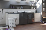 GE Profile Diamond Grey Electric Dryer (7.4 cu. ft.)- PTD60EBMRDG