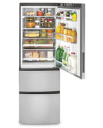 GE Stainless Steel 24" Counter Depth Bottom-Freezer Refrigerator (11.9 Cu.Ft.) - GLE12HSPSS