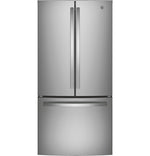 GE Fingerprint Resistant 33" Counter-Depth French-Door Refrigerator (18.6 Cu.Ft.)- GWE19JYLFS