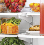 GE Fingerprint Resistant 33" Counter-Depth French-Door Refrigerator (18.6 Cu.Ft.)- GWE19JYLFS