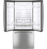 GE Fingerprint Resistant Stainless 30" French Door Refrigerator (20.8 cu ft)- GNE21DYRKFS