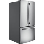 GE Fingerprint Resistant Stainless 33" French Door Refrigerator (24.8 cu ft)- GNE25DYRKFS