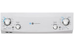 GE White Unitized Spacemaker Washer (4.5 Cu.Ft.) and White Electric Dryer (5.9 Cu.Ft.) - GUD27EEMNWW