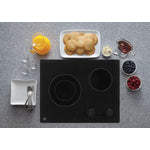 GE 21" Electric Cooktop Black - JP3021DPBB