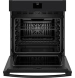 GE Black 27" Convection Wall Oven with No Preheat Air Fry (4.3 Cu.Ft.) - JKS5000DVBB