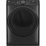 GE Carbon Graphite Smart Steam Front Load Electric Dryer with Sanitize Cycle ( 7.8 cu. ft.) - GFD65ESMVDS