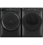 GE Carbon Graphite Smart Steam Front Load Washer with SmartDispense (5.8 cu.ft) - GFW655SPVDS