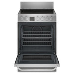 Haier 24" Electric Slide-In Range with Storage Drawer Stainless Steel (2.9 Cu.Ft) - QCA740RMSS