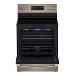 GE Slate Freestanding Electric Convection Range with No-Preheat Air Fry (5.0 Cu. Ft.) - JCB840ETES