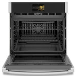 GE Profile Stainless Steel 30" Built-In Convection Single Wall Oven (5.0 cu ft) - PTS9000SNSS