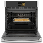 GE Profile Stainless Steel 30" Built-In Convection Single Wall Oven (5.0 cu ft) - PTS9000SNSS