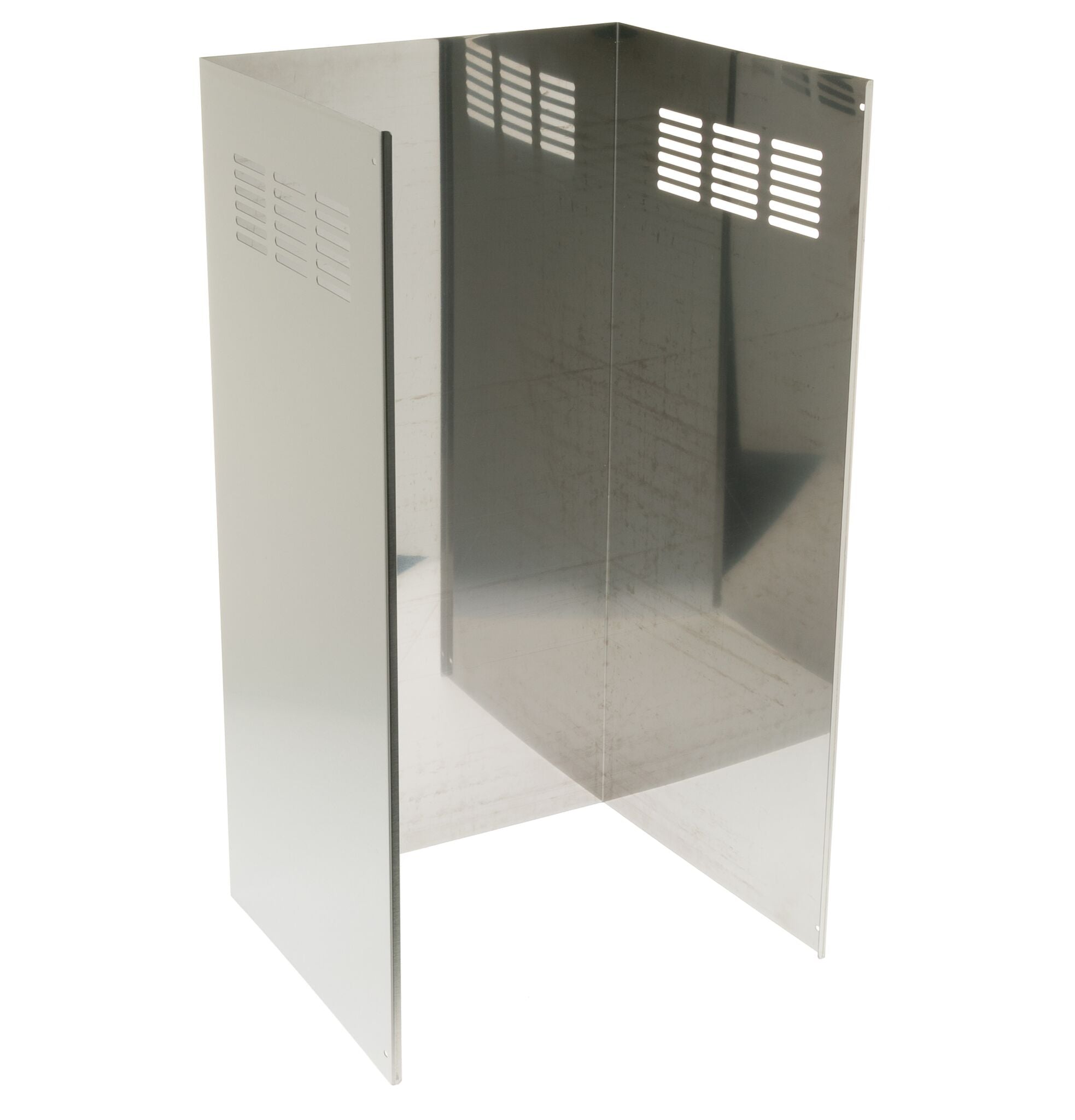 GE Stainless Steel Ceiling Duct Cover Kit (10 ft.) - UX10DC8SLSS