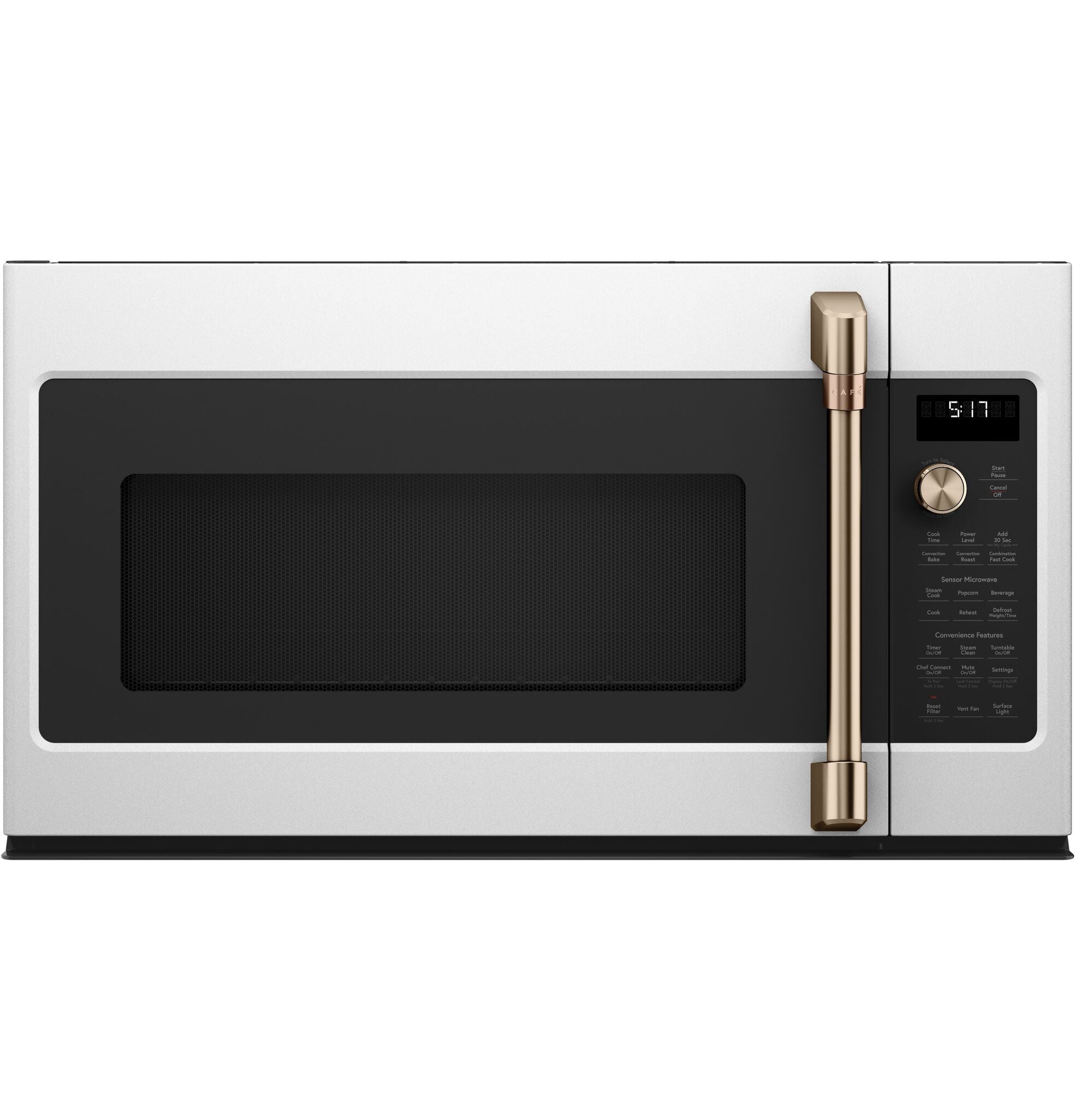 Café™ Matte White Over-the-Range Convection Microwave (1.7 cu.ft.)- CVM517P4RW2