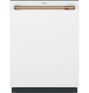 Café Matte White Custom-Fit Dishwasher with UltraWash - CDT888P4VW2