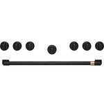 Café Black 36" Handle & Knob Set for Pro Range and Rangetop - CXPR6HKPTFB