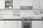 Hauslane Stainless Steel 30" 600 CFM Under Cabinet Range Hood - UC-B018SS-30