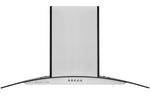 Hauslane Stainless Steel 30" 750 CFM Glass Wall Mount Range Hood - WM-600SS-30