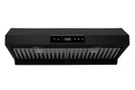 Hauslane Matte Black 36" 860 CFM Under Cabinet Range Hood - UC-PS18BLK-36