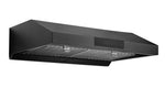 Hauslane Black Stainless Steel 36" 860 CFM Under Cabinet Range Hood - UC-PS18BSS-36