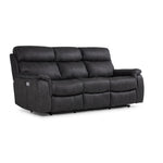 Haven Dual Power Reclining Sofa - Grey
