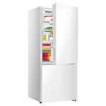 Hisense White 28" Counter Depth Bottom Mount Fridge (15 Cu.Ft.) - RB15A2CWE