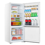 Hisense White 28" Counter Depth Bottom Mount Fridge (15 Cu.Ft.) - RB15A2CWE